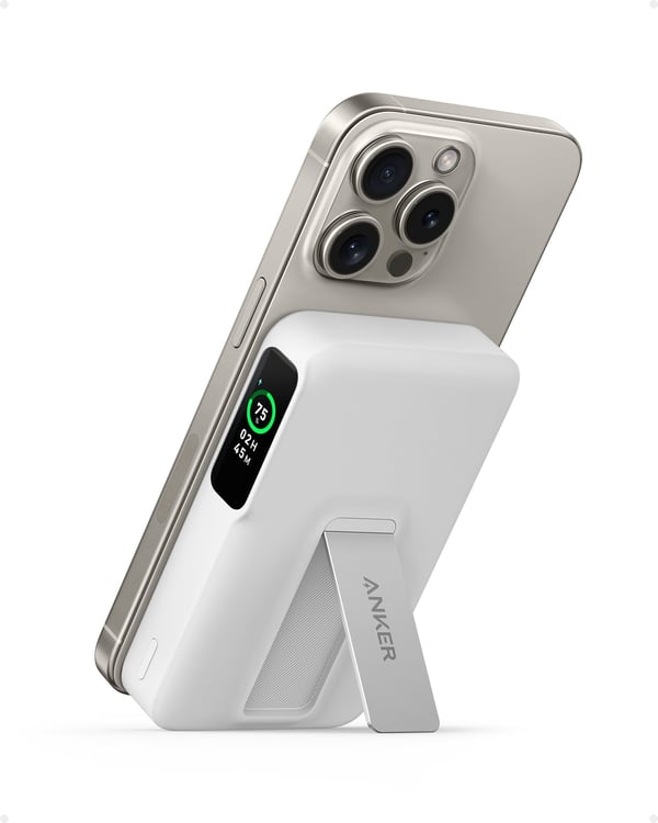 Anker MagGo 10000 mAh Trådløs opladning Hvid