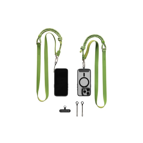 SmallRig FilMov strop Mobiltelefon Ægte læder, Nylon, Rustfrit stål Grøn