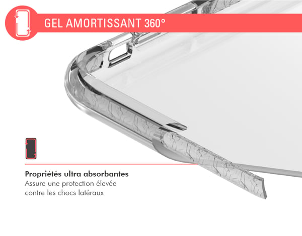 Miniatyrbild 4 av 5: FORCE CASE FCLIFENIP1367T mobiltelefonfodral Transparent