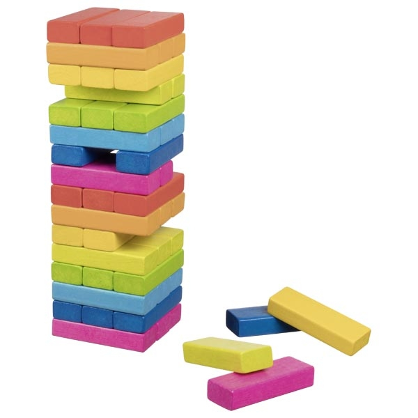 Miniatyrbild 2 av 2: Goki Tumbling tower Rainbow Brädspel Finmotorik (fingerfärdighet)