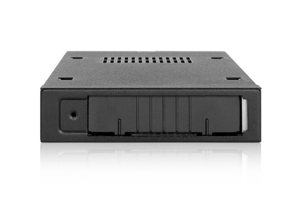 Icy Dock MB491SKL-B asemapaikkaan asennettava paneeli 8,89 cm (3.5") Liitinpaneeli Musta