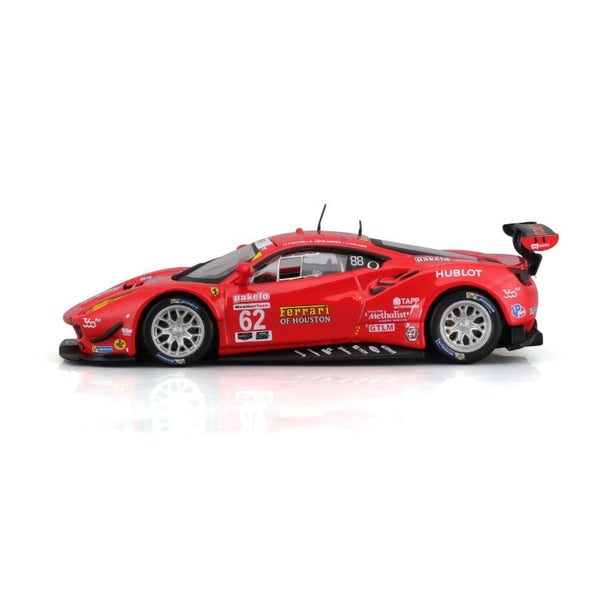Pikkukuva 10 / 14: BBURAGO Ferrari Racing – 488 GTE 2017 Urheiluauton pienoismalli Esikoottu 1:43