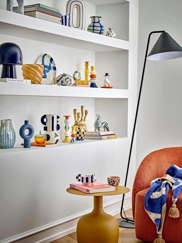 Miniatyrbillede 2 af 5: Bloomingville 82068069 bordlampe E14 3 W LED Blå