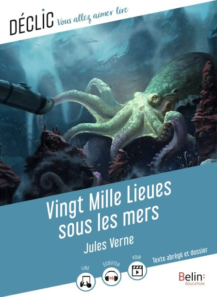 Vingt Mille Lieues Sous Les Mers bog Fransk 192 Sider
