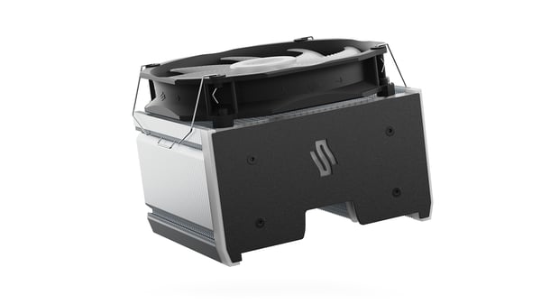 Miniatyrbillede 10 af 15: SilentiumPC Fortis 5 ARGB Processor Luftkøler 14 cm Sort, Grå, Stål