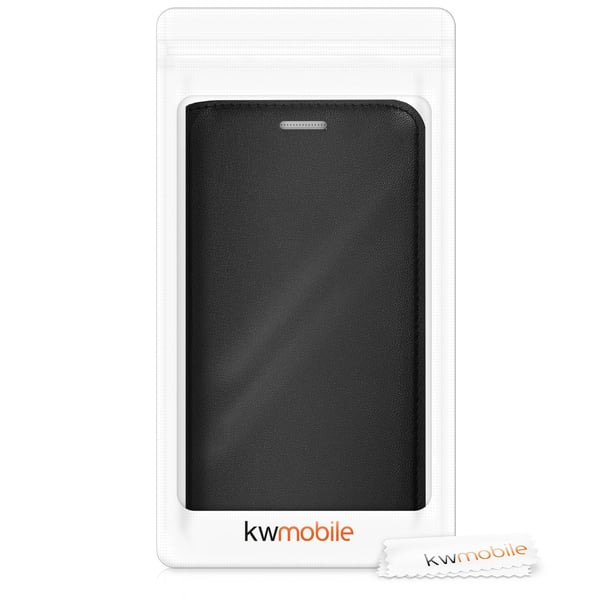Miniatyrbillede 2 af 5: kwmobile 24763.01 mobiltelefon etui 13 cm (5.12") Flipetui Sort