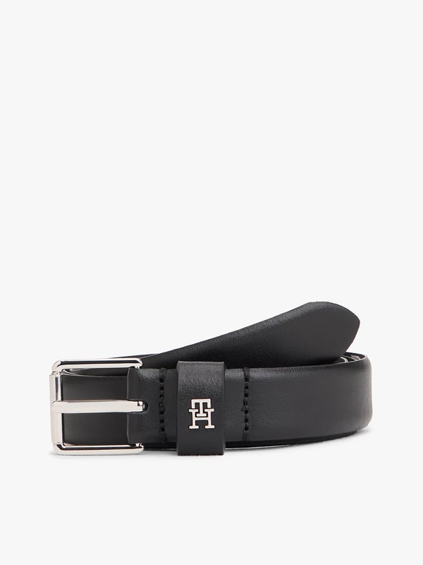 Pikkukuva 1 / 4: Tommy Hilfiger TH Monogram Square Buckle Leather Belt vyö