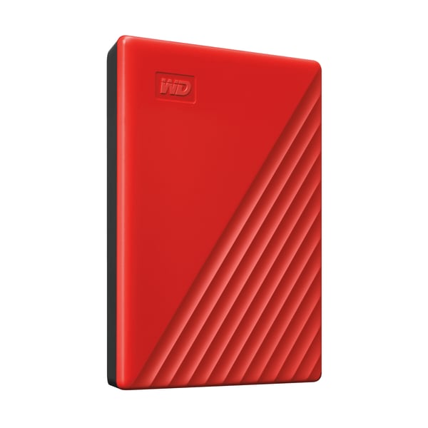 Western Digital My Passport externa hårddiskar 4 TB 3.2 Gen 1 (3.1 Gen 1) Röd