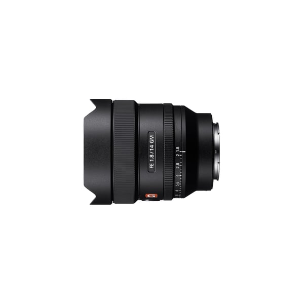 Pikkukuva 3 / 7: Sony FE 14 mm F1.8 GM MILC Ultralaajakulmaobjektiivi Musta
