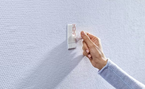TESA 77777-00001-00 inomhus Tavelkrok Röd, Vit 2 styck