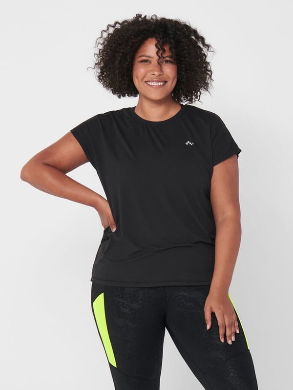 ONLY 15185301 Top (tøj) Rund halsudskæring Elastin, Polyester