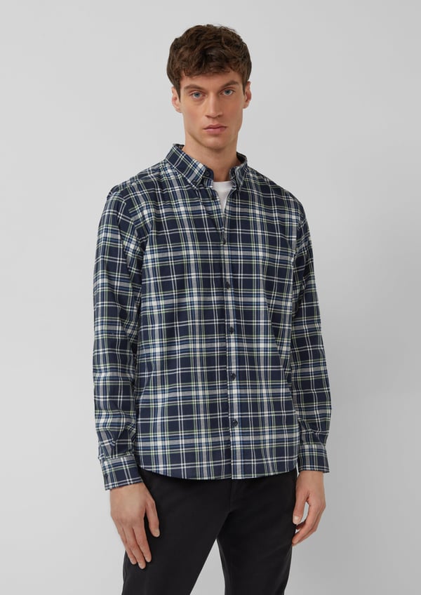 s.Oliver 2174262.59N3.3XL skjorte & top Langærmet Bomuld