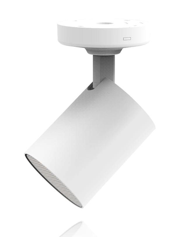 ECLER TRAIL103 1-vejs Hvid Ledningsført 15 W