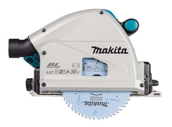 Makita DSP600PT2J transportabel rundsav 16,5 cm Sort, Blå 6300 rpm