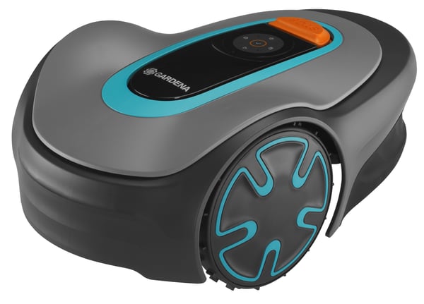 Miniatyrbillede 1 af 8: Gardena SILENO minimo Robot plæneklipper Batteri Sort, Blå, Grå