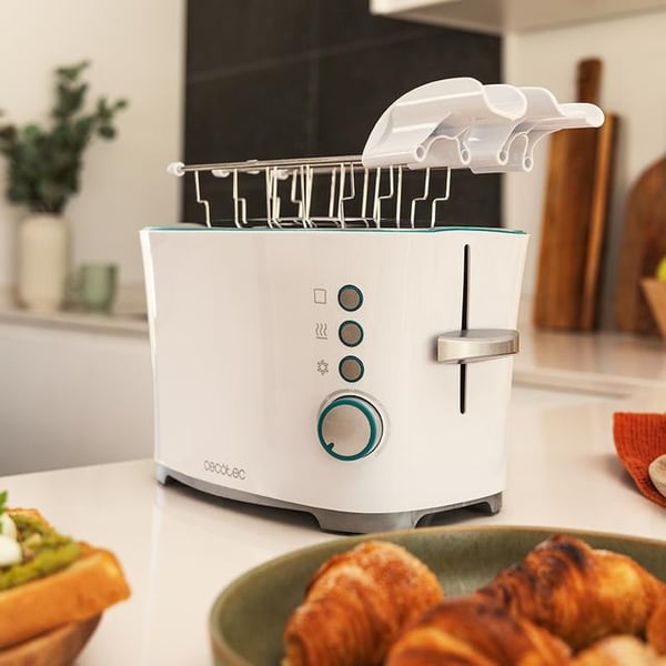 Cecotec Toast&Taste Double W 7 2 viipale(i)ta 650 W Valkoinen