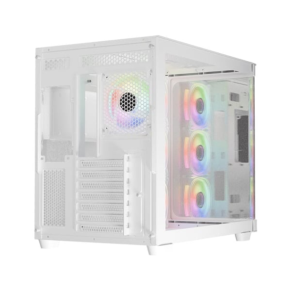 LC-Power LC-8001W-ON computeretui Midi Tower Hvid