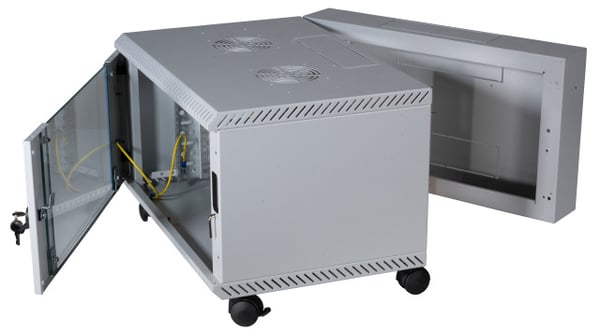 EFB Elektronik 691618VGR.60 stativ 18U Fritstående reol Grå