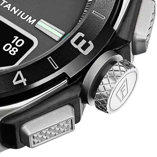 Festina Connected D Armbåndsur Hanstik Sort, Sølv Blå