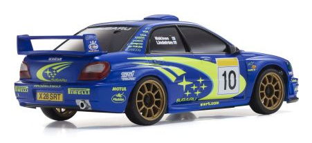 Kyosho Mini-Z AWD Subaru Impreza WRC 2002 radiostyrd modell Driftbil Elmotor