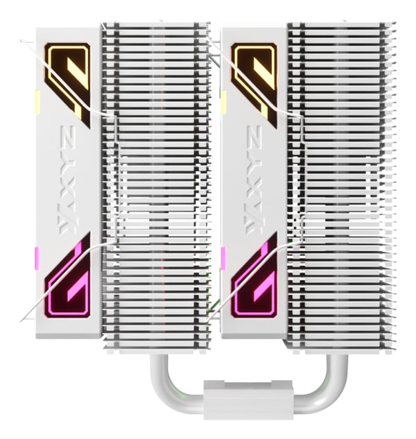Miniatyrbillede 2 af 11: XYZ X-AC-THERDUOW6 Computerkølesystem Processor Luftkøler 12 cm Hvid 1 stk
