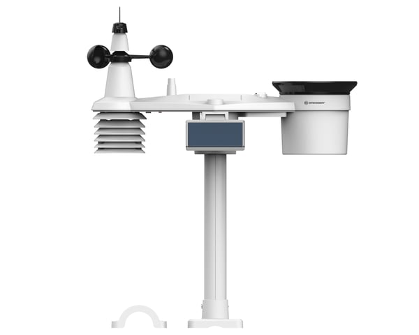 Miniatyrbillede 6 af 10: Bresser Optics 7003220 digital vejrstation Sort LCD Batteri/Solar Wi-Fi