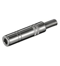 Goobay KS 63 MK 6.35 mm Ruostumaton teräs Goobay KS 63 MK 6.35 mm Ruostumaton teräs
