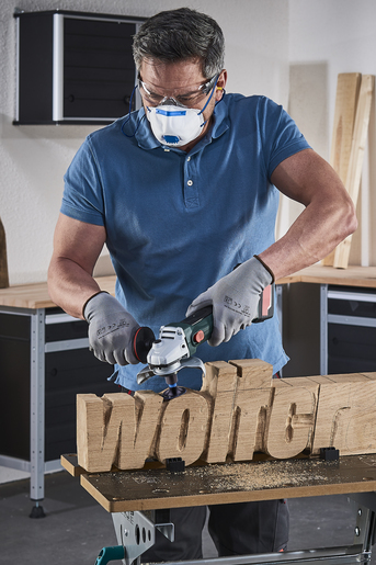 wolfcraft GmbH 5607000 vinkelslipare tillbehör Slipskiva