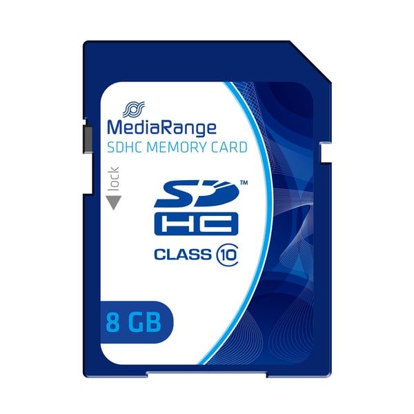 MediaRange MR962 hukommelseskort 8 GB SDHC Klasse 10