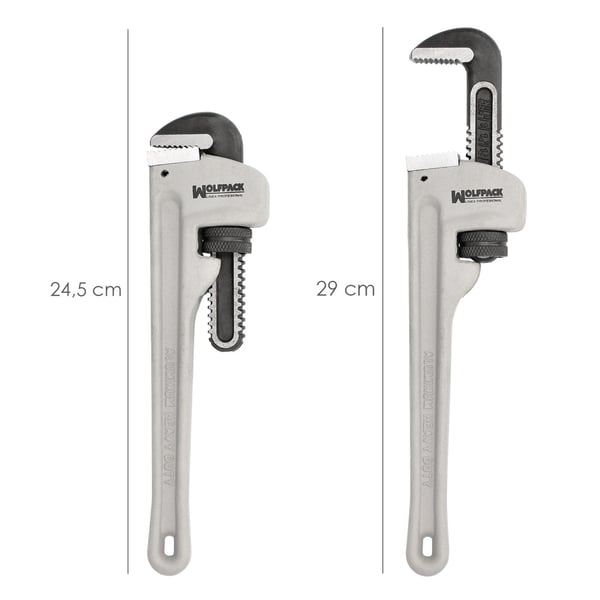 Miniatyrbild 2 av 3: Wolfpack Llave Stillson Heavy Duty Aluminio 10'