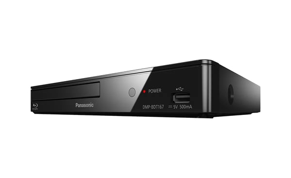 Miniatyrbillede 3 af 3: Panasonic DMP-BDT167AG DVD/Blu-Ray afspiller 3D Sort