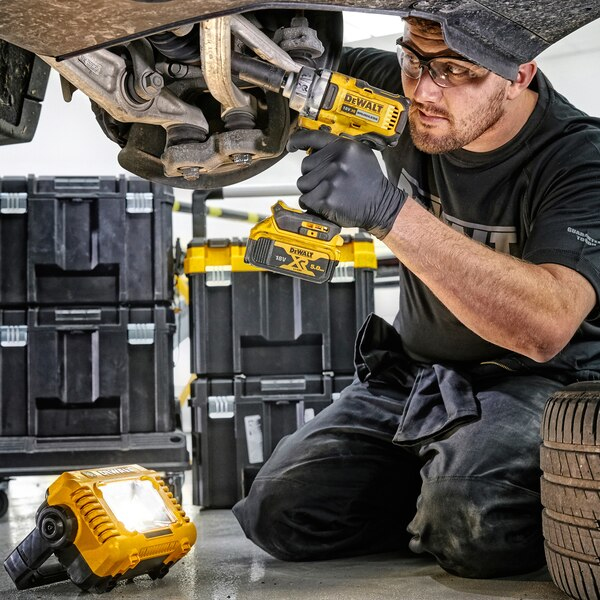 Miniatyrbild 6 av 7: DeWALT DCL077-XJ arbetslampor Svart, Gul