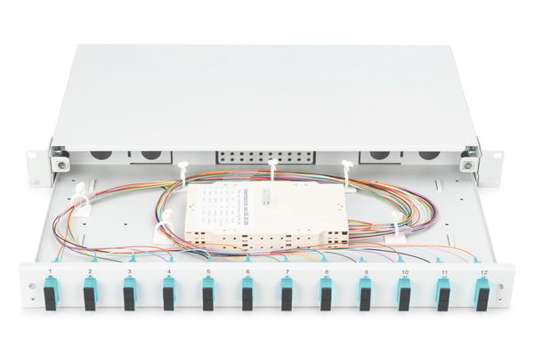 Digitus DN-96321/3 fiber adapter SC 1 stk Grå