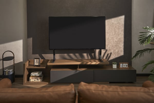 Gembird TVS-D90F-01 tv-beslag 2,29 m (90") Sort