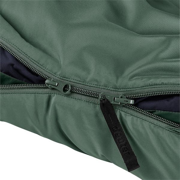 Pikkukuva 4 / 6: Deuter Orbit SL +5C/41F Aikuinen Muumiopussi Kangas, Polyeetterisulfoni (PES), Repeytymisen kestävä ripstop Vihreä