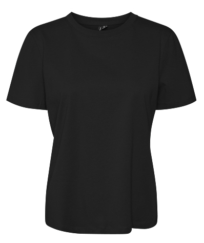 Vero Moda VMPAULINA T-Shirt Skjorte Rund halsudskæring Kort ærme