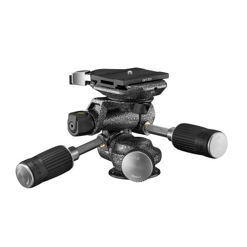 Miniatyrbillede 12 af 22: Gitzo GHF3W stativhoved Sort Aluminium, Magnesium 1/4" Kugle (form)