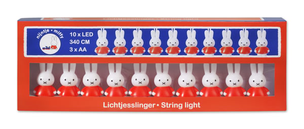 Miffy 33097 dekorativ belysning Dekorativ lyskæde 10 pære(r ) LED