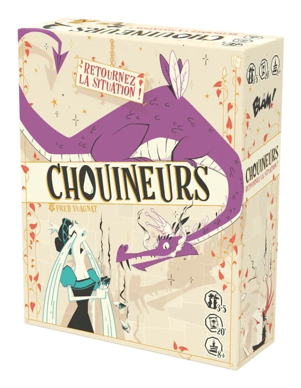 Pikkukuva 7 / 10: Blackrock Games CHOUINEURS 20 min Korttipeli