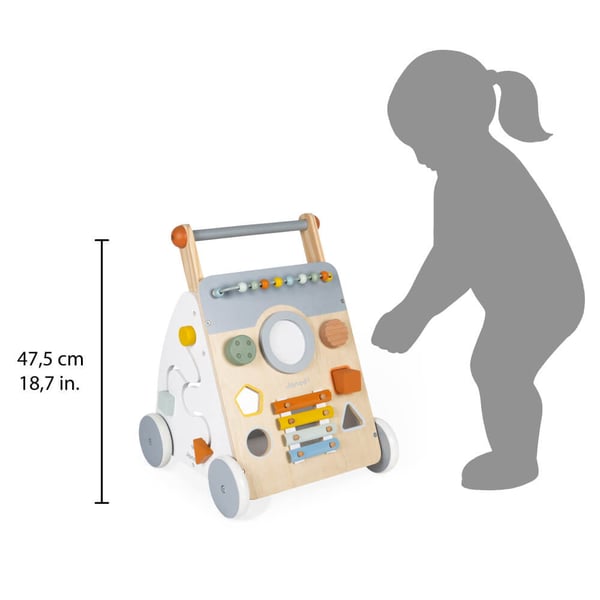 Pikkukuva 9 / 15: JANOD Sweet Cocoon Wooden Multi-Activity Trolley