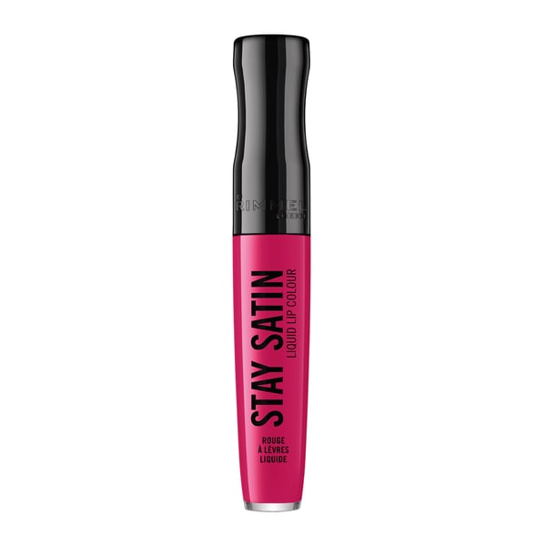 Miniatyrbillede 1 af 3: Rimmel Stay Satin Liquid Lipstick 5,5 ml 400 Obesssion