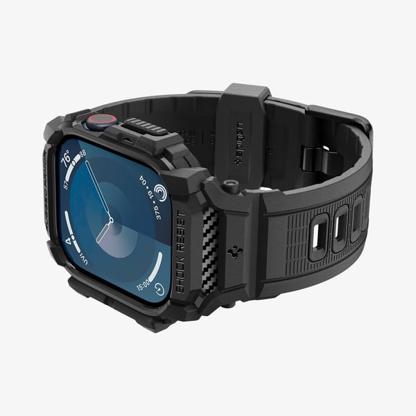 Spigen Rugged Armor Pro Kotelo Musta Termoplastinen polyuretaani (TPU)
