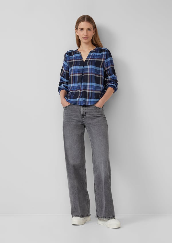 s.Oliver 2170017.59N0.42 skjorte & top Bluse Langærmet Viskose