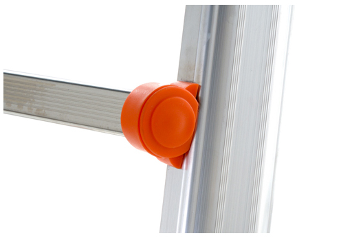 GIERRE Peppina Teleskopstige Aluminium, Orange