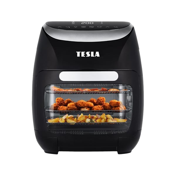 Tesla QG600 Enkelt 11 L 2000 W Varmluftsteger Sort