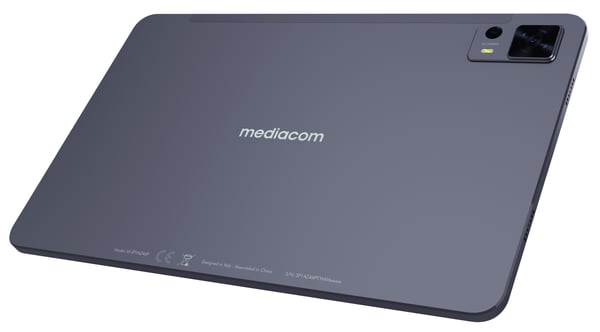 Mediacom SmartPad M-SP1AZ46P tabletti 4G Spreadtrum LTE-FDD 128 GB 30,4 cm (12") 6 GB Android 14 Harmaa