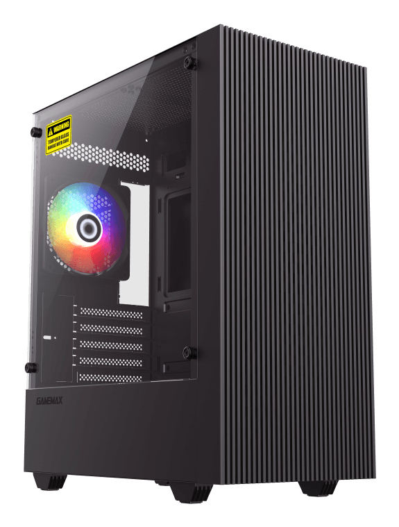 Miniatyrbillede 4 af 10: GameMax Edge Mini Tower Sort
