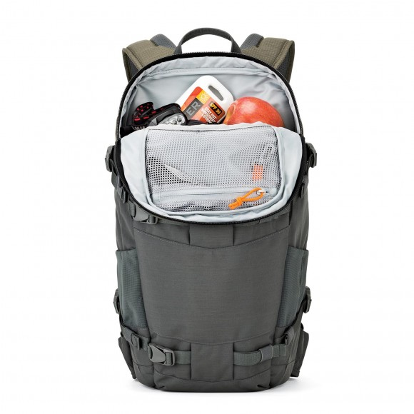 Miniatyrbillede 6 af 11: Lowepro Flipside Trek BP 350 AW Rygsæktaske Grøn, Grå