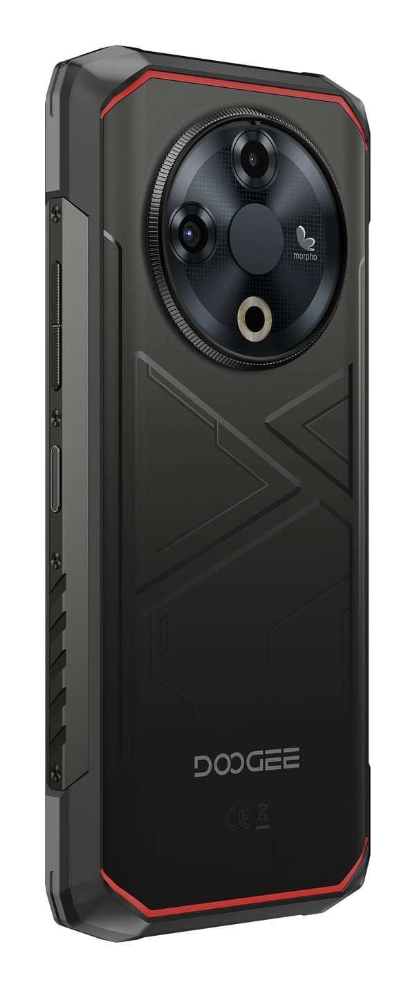 Doogee Fire 6 16,7 cm (6.56") Kaksois-SIM Android 14 4G USB Type-C 6 GB 256 GB 15500 mAh Musta