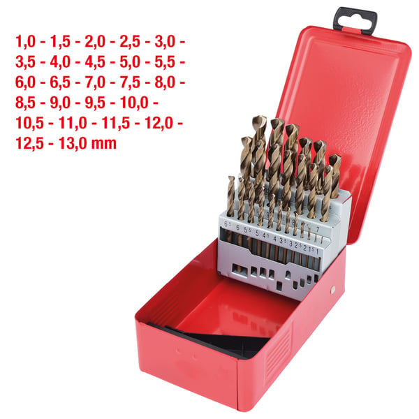 Miniatyrbillede 3 af 5: KS Tools 330.3613 borehoved Boresæt 25 stk